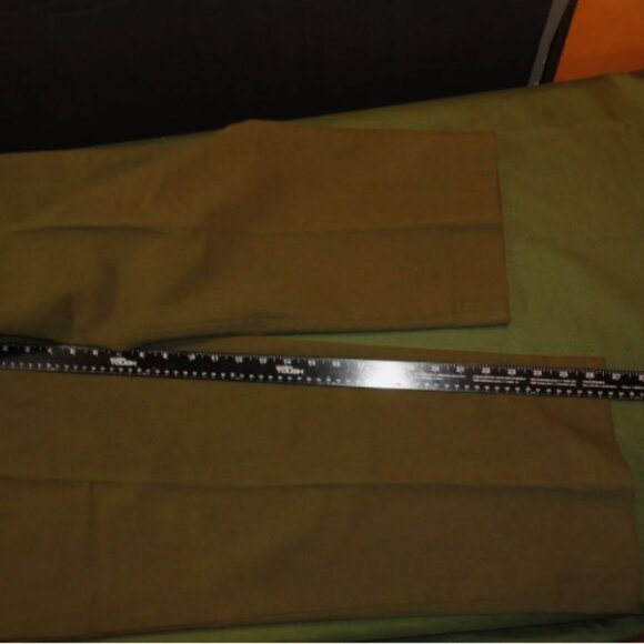 VTG KOREAN WAR szMEDIUM/SHORT FIELD M-1951 OG-108 OD WOOL TROUSERS LD 3839 - Picture 7 of 12